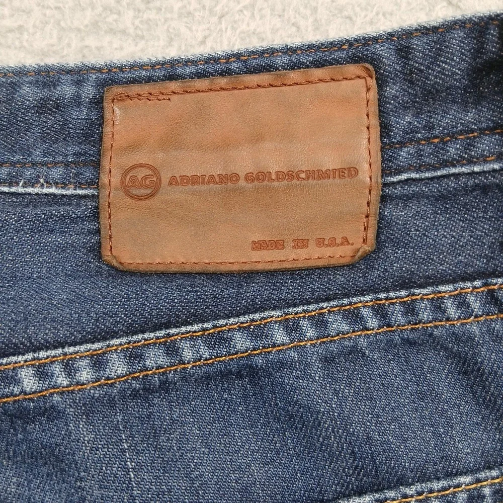 AG Adriano Goldschmied The‎ Protege Straight Leg Jeans 32x34 Blue